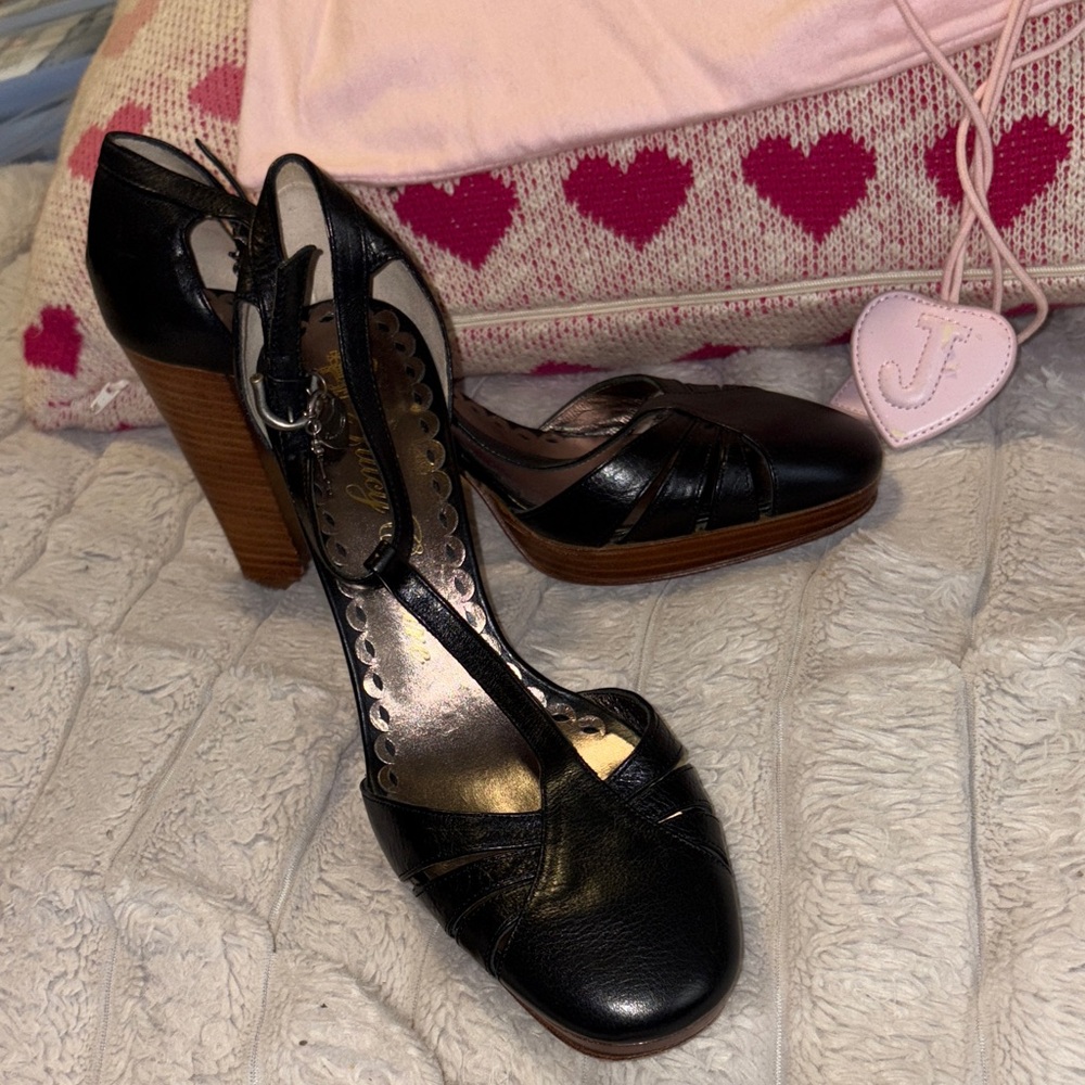 Juicy Couture Classic Mary Jane’s with a Twist